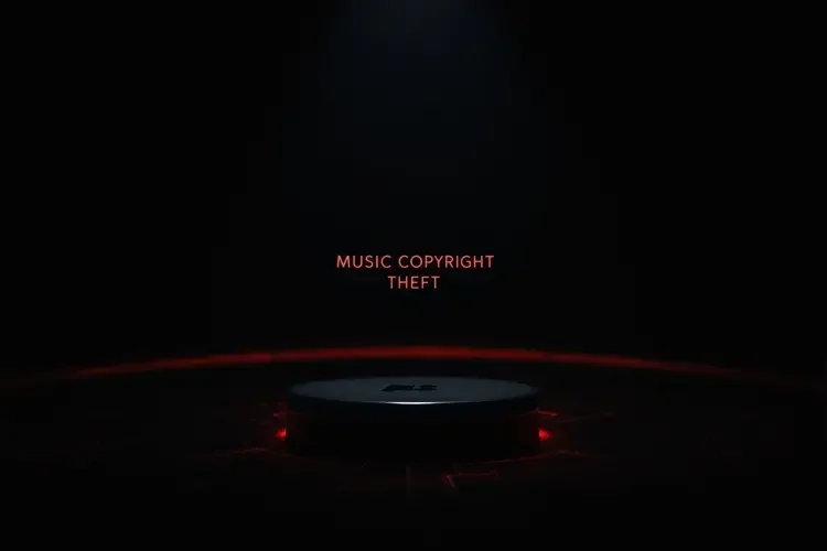 音乐版权乱象：某平台盗用原创歌曲证据链完整 - 爆料网实锤配图